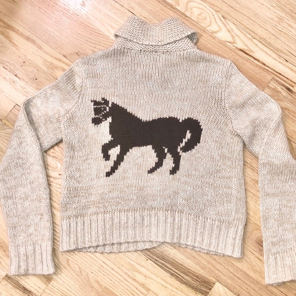 western shawl cardigan